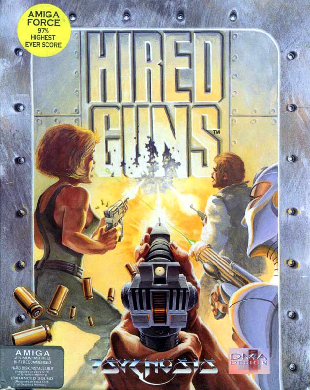Hired Guns Commodore Amiga (1993) Hired Guns Commodore Amiga (1993)